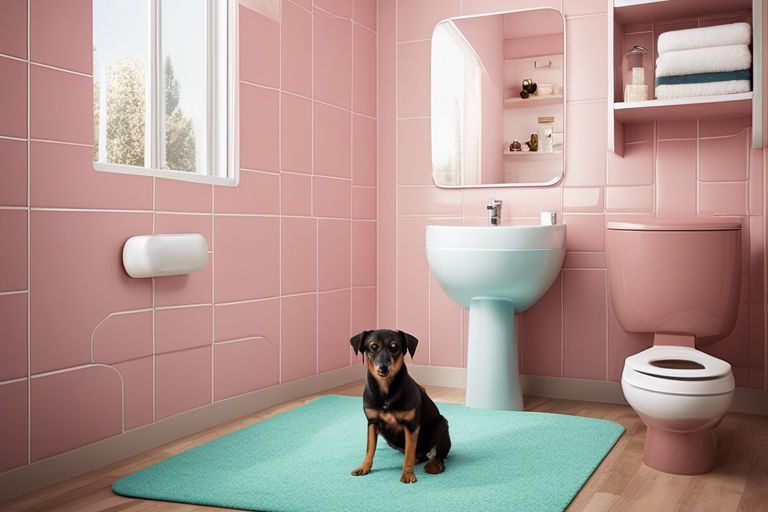 What are the best methods for small dog potty training in an apartment?