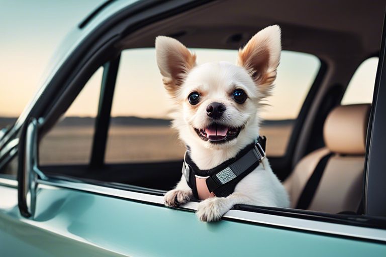 Is it safe to bring my small dog on road trips?