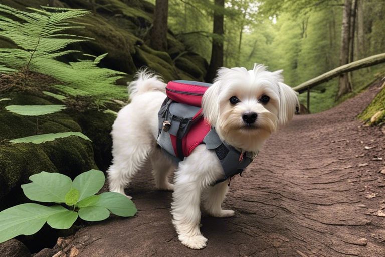 Can small dogs go on hikes or long walks?